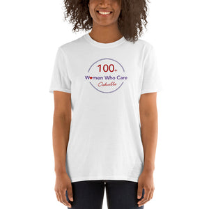Unisex T-Shirt (100 Women Who Care) - MerchHelp - Custom Branded Merchandise - Non for profit